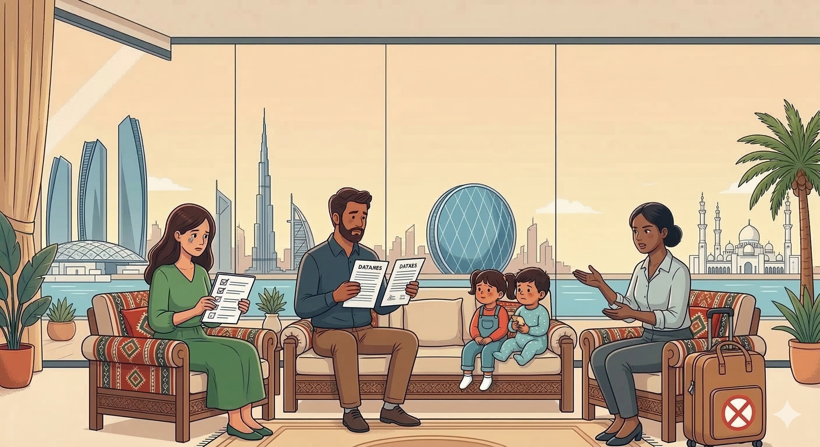 5 Warning Signs to Watch for When Interviewing a Live-In Nanny in Abu Dhabi